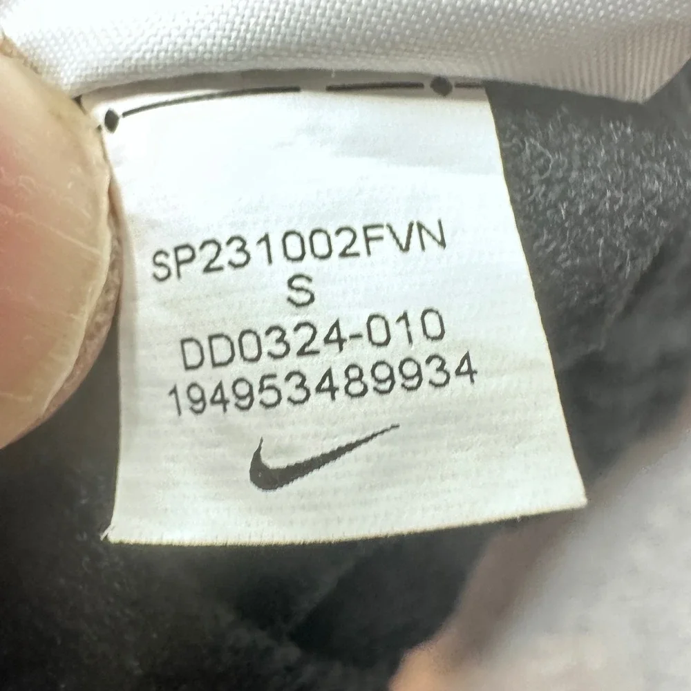 Nike Joggers Boys S DD0324-010 Black Elastic Waist Tapered Leg Sweatpants Kids